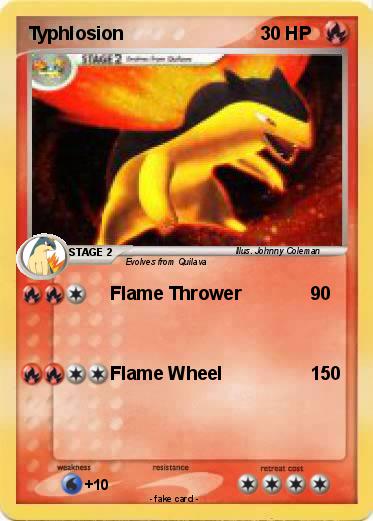 Pokemon Typhlosion