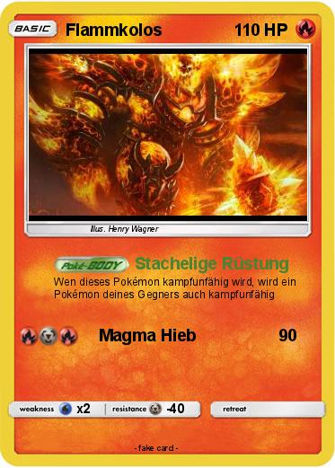 Pokemon Flammkolos