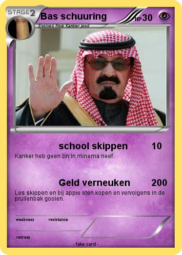 Pokemon Bas schuuring