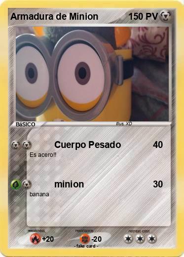 Pokemon Armadura de Minion