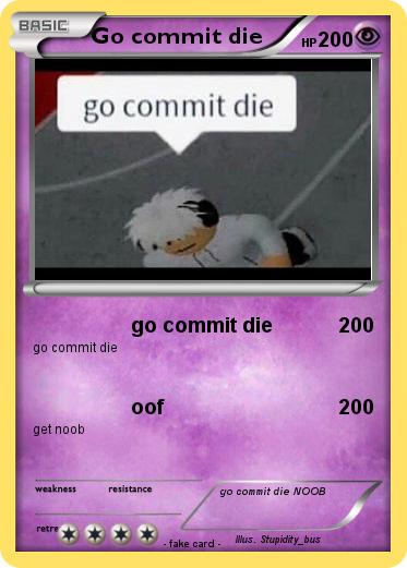Pokemon Go commit die