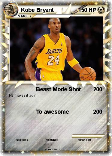 Pokemon Kobe Bryant