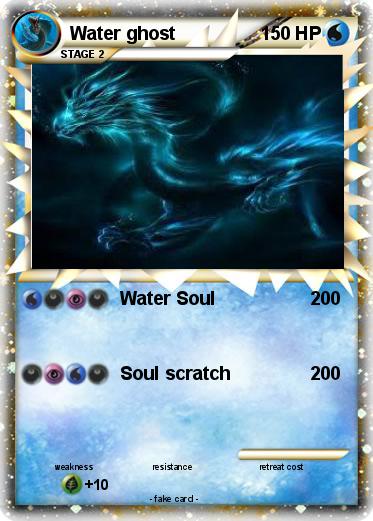 Pokemon Water ghost