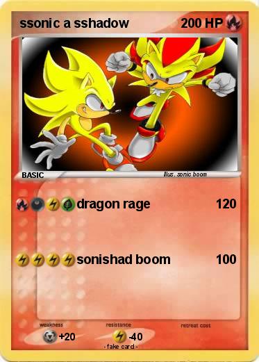 Pokemon ssonic a sshadow