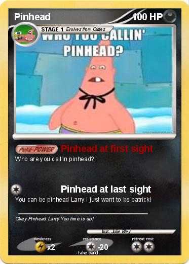 Pokemon Pinhead