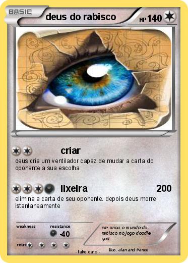 Pokemon deus do rabisco