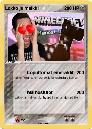 Pokemon Lakko ja maikki