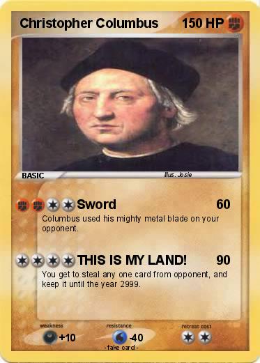 Pokemon Christopher Columbus
