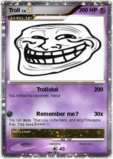 Pokemon Troll