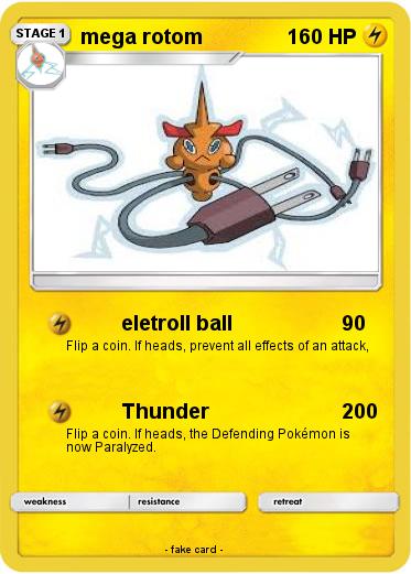 Pokemon mega rotom