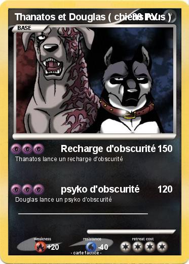 Pokemon Thanatos et Douglas ( chiens fous )