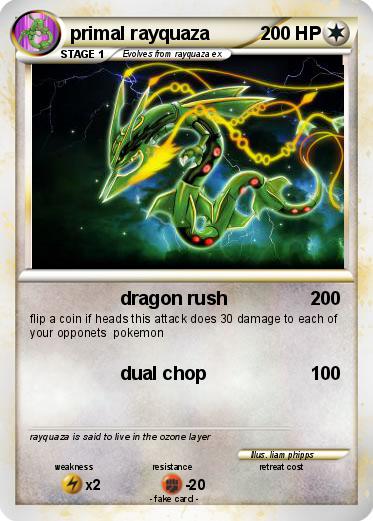 Pokemon primal rayquaza