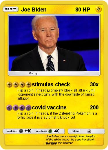 Pokemon Joe Biden
