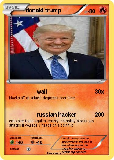 Pokemon donald trump