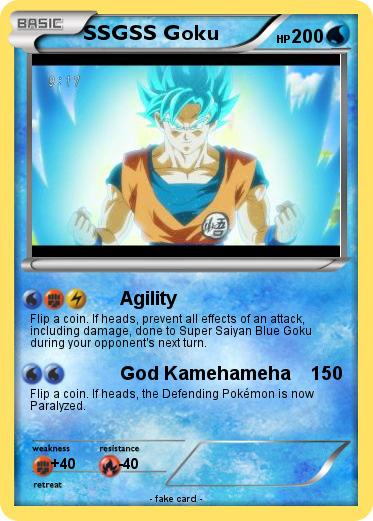 Pokemon SSGSS Goku