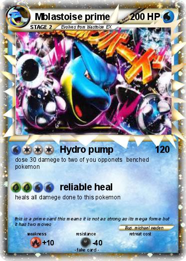 Pokemon Mblastoise prime