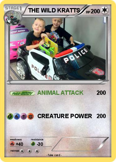 Pokemon THE WILD KRATTS