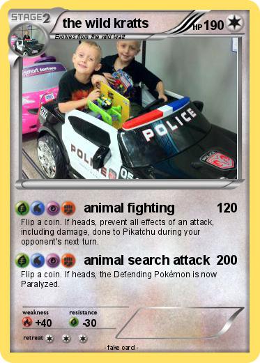 Pokemon the wild kratts
