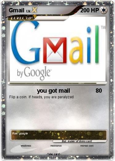 Pokemon Gmail