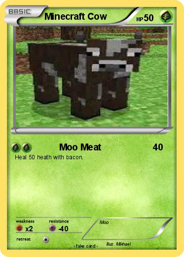 Pokemon Minecraft Cow