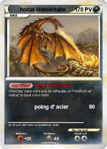 Pokemon horus élémentaire