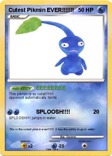 Pokemon Cutest Pikmin EVER!!!!!!!