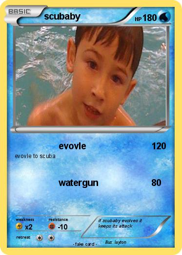 Pokemon scubaby