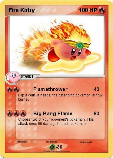 Pokemon Fire Kirby