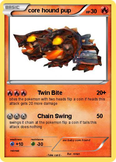 Pokemon core hound pup