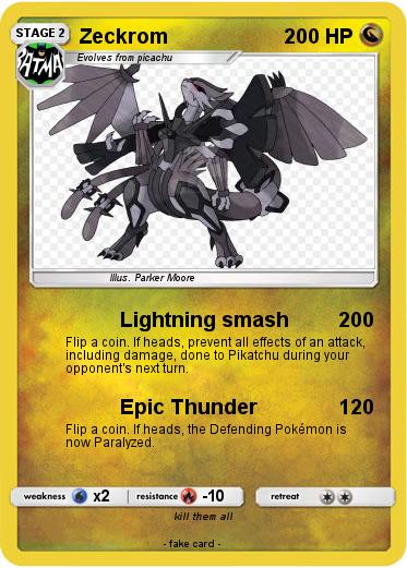 Pokemon Zeckrom