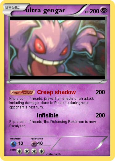 Pokemon ultra gengar