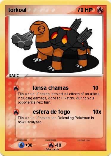 Pokemon torkoal