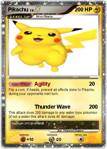 Pokemon Pikachu