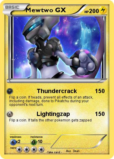 Pokemon Mewtwo GX