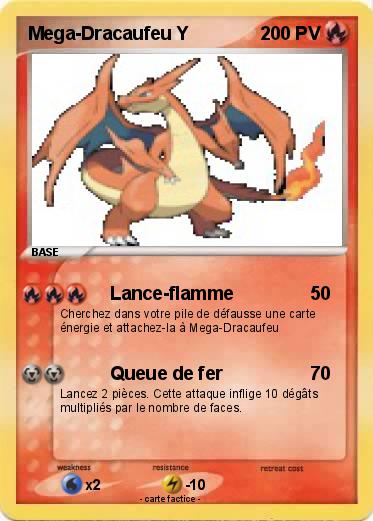 Pokemon Mega-Dracaufeu Y