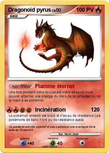 Pokemon Dragonoid pyrus