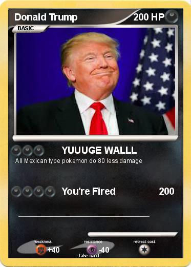 Pokemon Donald Trump