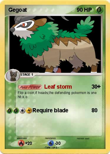 Pokemon Gegoat