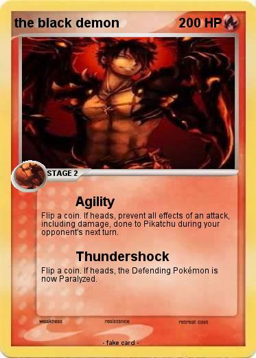 Pokemon the black demon
