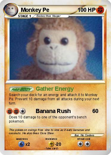 Pokemon Monkey Pe