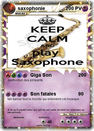 Pokemon saxophonie