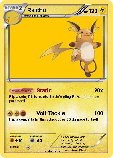 Pokemon Raichu