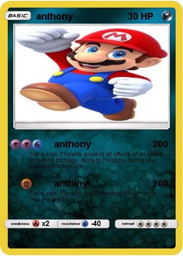 Pokemon anthony