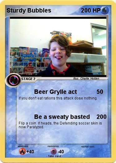 Pokemon Sturdy Bubbles