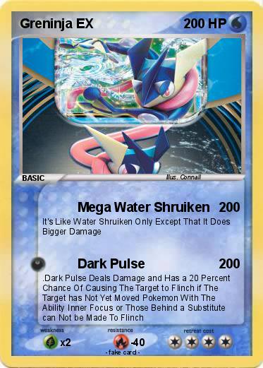 Pokemon Greninja EX