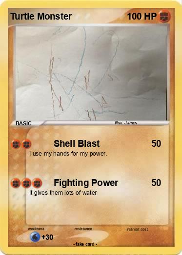 Pokemon Turtle Monster