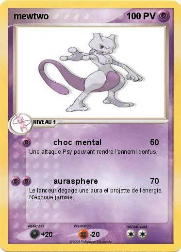 Pokemon mewtwo