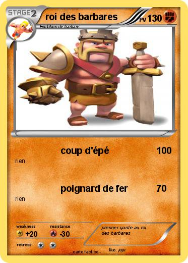 Pokemon roi des barbares
