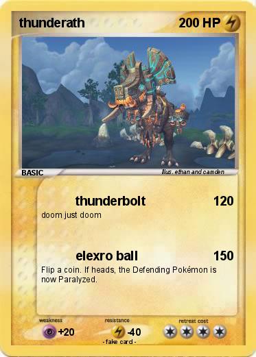 Pokemon thunderath