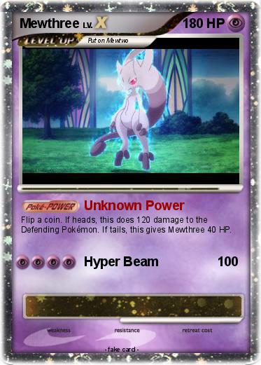Pokemon Mewthree